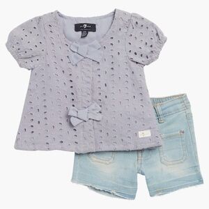 NWT 7 For All Mankind Lavender Set